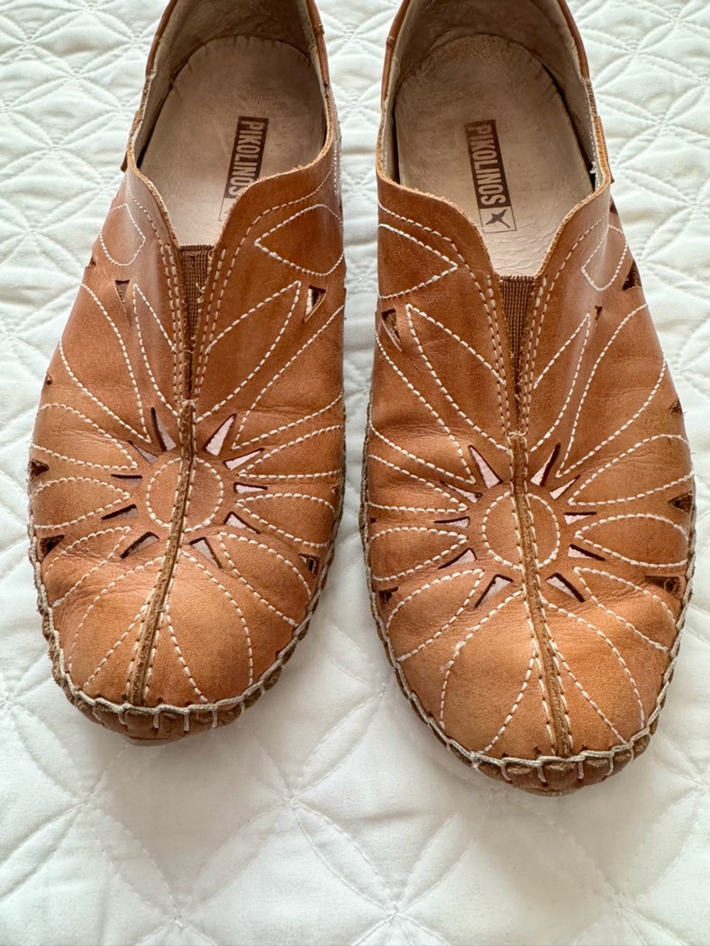 PIKOLINOS Jerez Slip-on Leather Moccasins Flats Size EU 37, US 6.5-7 - Picture 9 of 16